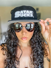 Load image into Gallery viewer, Satan Sucks Tail Snap Back Ball Cap